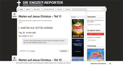 Desktop Screenshot of endzeit-reporter.org